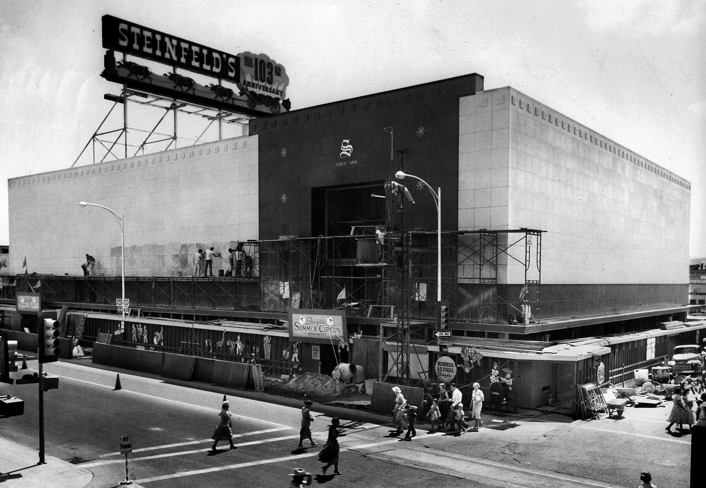 Steinfeld's under construction